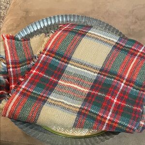 Modcloth Festive Plaid Blanket Scarf